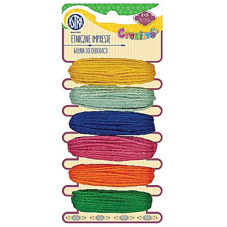 Sfori - AS SNUR LANA COLOR 6/SET*5 M 335118006