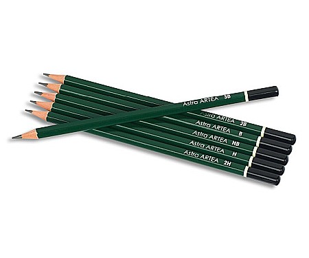 AS SET 6 CREIOANE GRAFIT 3B-2H ARTEA ASTRA CUTIE METAL 206118001 [3]