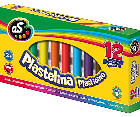 RECHIZITE SCOLARE - AS PLASTILINA 12 CULORI ASTRA 303219003