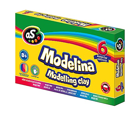 HOBBY - AS PASTA MODELAJ TERMO 6 CULORI 80GR 304219001