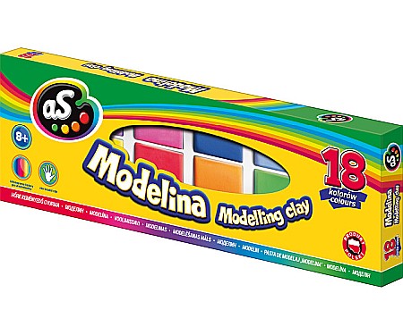 HOBBY - AS PASTA MODELAJ TERMO 18 CULORI  304219002