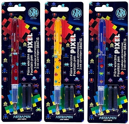 RECHIZITE SCOLARE - AS STILOU ASTRA PIXEL + 3 PATROANE CERNEALA 203120008