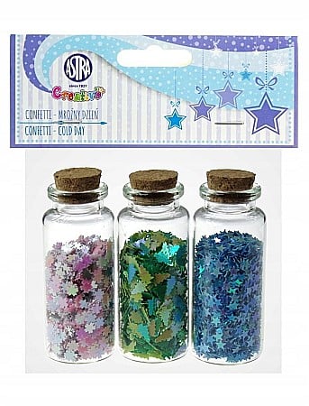 ARTICOLE PARTY - AS CONFETTI 3 CULORI 10G FROSTY DAY ASTRA CREATIVO 335121007