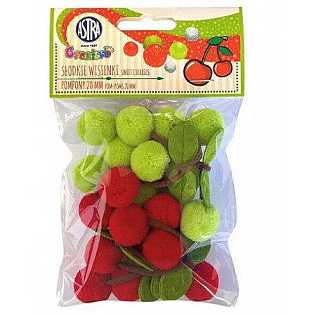 HOBBY - AS POMPOM 20MM CIRESE DULCI 335121012