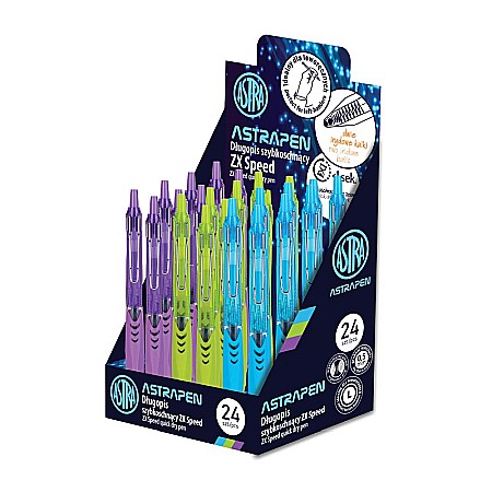 AS PIX GEL ERGONOMIC 0.5MM CLICK ASTRAPEN ZX SPEED CULORI ASORTATE 201122001 [1]