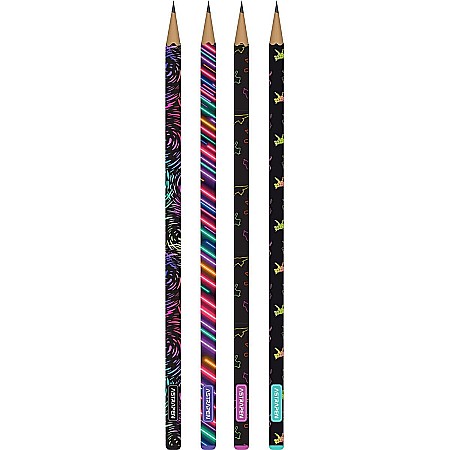 INSTRUMENTE DE SCRIS - AS CREION GRAFIT HB TRIUNGHIULAR ASTRAPEN NEON CATS 206023003