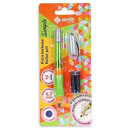 AS ROLLER ASTRA SIMPLE PASTEL LINE ERGONOMIC + 2 PATROANE CERNEALA 203022018 [2]