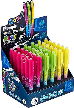 AS PIX CU RADIERA 0.6MM ASTRAPEN OOPS! NEON 201023029 [3]