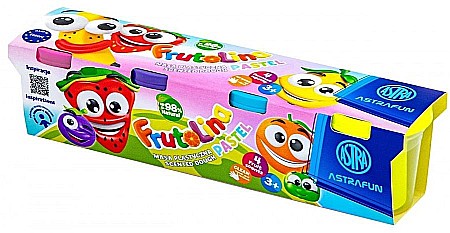 RECHIZITE SCOLARE - AS PLASTILINA ASTRA FRUTOLINA LA PAHAR 4*100G CULORI PASTEL  336122013