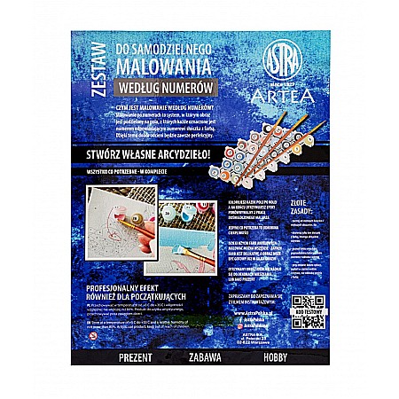 AS PANZA PICTURA PE NUMERE 40*50CM CU VOPSELE SI PENSULE, PORTRET IN FLORI 801022904 [4]