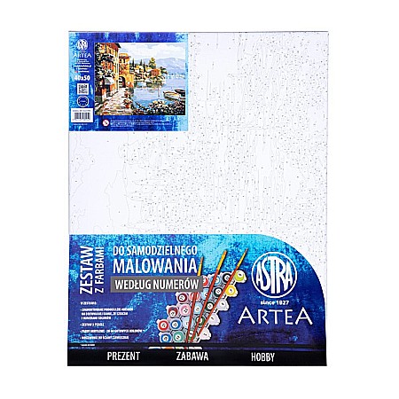 AS PANZA PICTURA PE NUMERE 40*50CM CU VOPSELE SI PENSULE, VACANTE 801022908 [4]