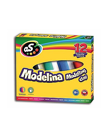 HOBBY - AS PASTA MODELAJ TERMO 12 CULORI ASTRA 304221004