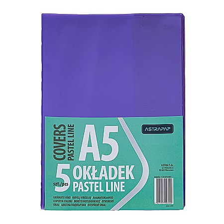 AS COPERTA PLASTIC A5 DIVERSE CULORI  5/SET 124024005 [5]
