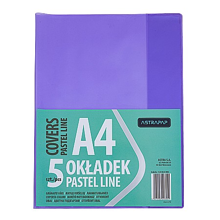 RECHIZITE SCOLARE - AS COPERTA PLASTIC A4 DIVERSE CULORI 5/SET 124024006