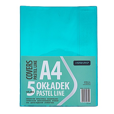 AS COPERTA PLASTIC A4 DIVERSE CULORI 5/SET 124024006 [2]