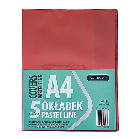 AS COPERTA PLASTIC A4 DIVERSE CULORI 5/SET 124024006 [3]