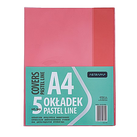 AS COPERTA PLASTIC A4 DIVERSE CULORI 5/SET 124024006 [4]