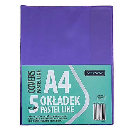 AS COPERTA PLASTIC A4 DIVERSE CULORI 5/SET 124024006 [5]