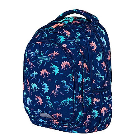 AS RUCSAC SCOLAR 3 COMPARTIMENTE ASTRABAG DINOZAUR  AB300 502024097 [0]