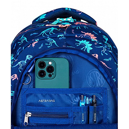 AS RUCSAC SCOLAR 3 COMPARTIMENTE ASTRABAG DINOZAUR  AB300 502024097 [6]