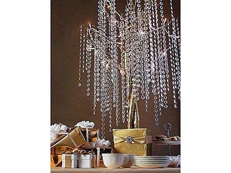 PD GHIRLANDA DIN CRISTALE, transparent, 1 metru, CC01 [5]