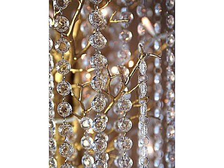 PD GHIRLANDA DIN CRISTALE, transparent, 1 metru, CC01 [6]