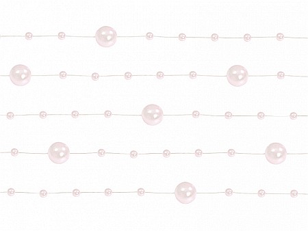 PD GHIRLANDA PERLE DECOR ROZ DESCHIS 1.3M 5/SET GP19 [1]