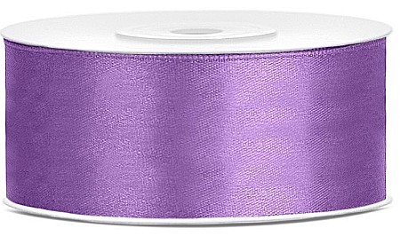 Wedding - PD BANDA SATIN, Satin Ribbon, lavender, 25mm/25m TS25-002