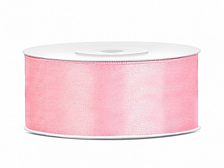 HOBBY - PD BANDA SATIN, Satin Ribbon, light pink, 25mm/25m TS25-081J