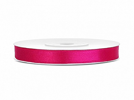 Wedding - PD BANDA SATIN, Satin Ribbon, dark pink, 6mm/25m TS6-006
