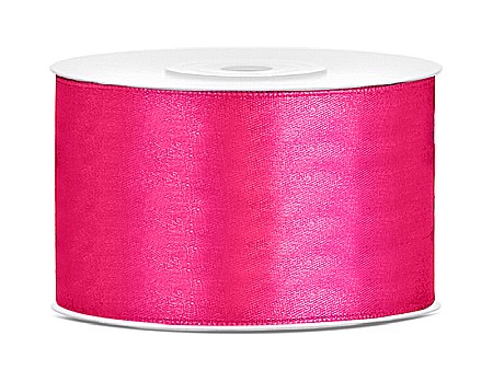 Satin pentru impachetat buchete - PD BANDA SATIN, Satin Ribbon, dark pink, 38mm/25m TS38-006
