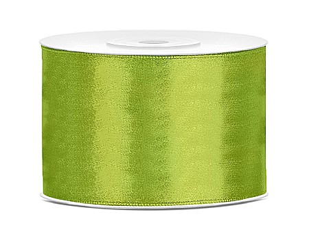 HOBBY - PD BANDA SATIN, Satin Ribbon, green apple, 50mm/25m TS50-102J