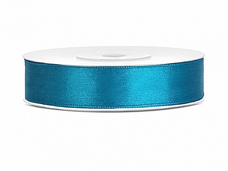 HOBBY - PD BANDA SATIN, Satin Ribbon, turquoise, 12mm/25m TS12-083