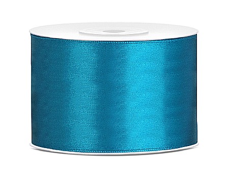HOBBY - PD BANDA SATIN, Satin Ribbon, turquoise, 50mm/25m TS50-083