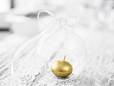 PD BANDA SATIN, Satin Ribbon, white, 6mm/25m TS6-008 [2]