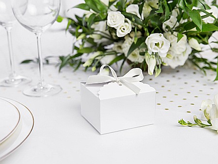 PD BANDA SATIN, Satin Ribbon, white, 12mm/25m TS12-008 [2]