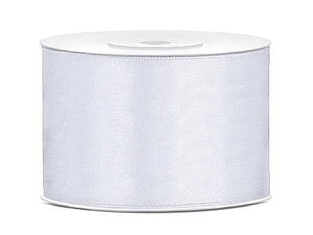 HOBBY - PD BANDA SATIN, Satin Ribbon, white, 50mm/25m TS50-008