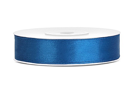 Wedding - PD BANDA SATIN, Satin Ribbon, blue, 12mm/25m TS12-001