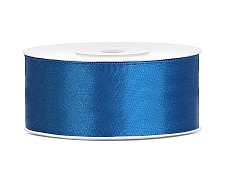 Wedding - PD BANDA SATIN, Satin Ribbon, blue, 25mm/25m TS25-001