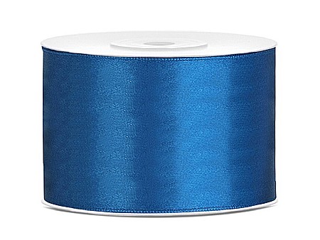 HOBBY - PD BANDA SATIN, Satin Ribbon, blue, 50mm/25m TS50-001