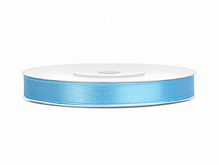 PD BANDA SATIN, Satin Ribbon, sky-blue, 6mm/25m TS6-011 [0]