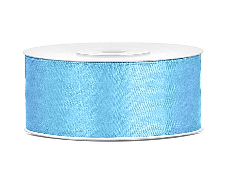Wedding - PD BANDA SATIN, Satin Ribbon, sky-blue, 25mm/25m TS25-011