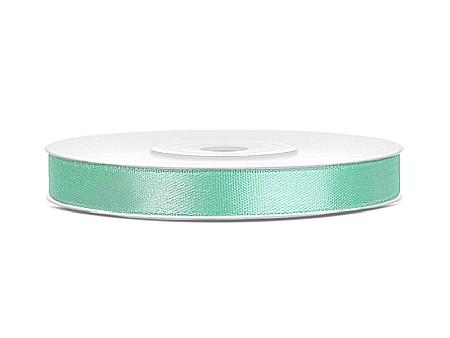 Wedding - PD BANDA SATIN, Satin Ribbon, mint, 6mm/25m TS6-103