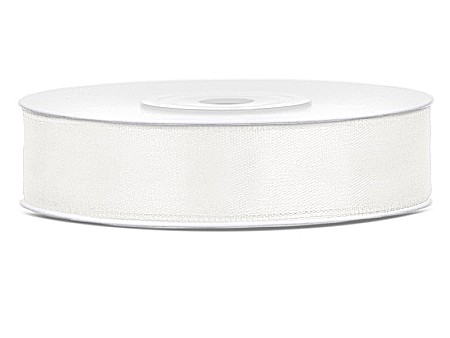 HOBBY - PD BANDA SATIN, Satin Ribbon, light cream, 12mm/25m TS12-079J