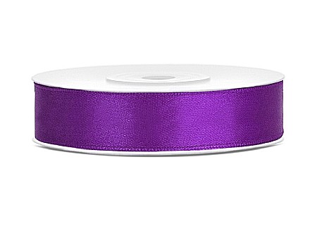 Wedding - PD BANDA SATIN, Satin Ribbon, purple, 12mm/25m TS12-062