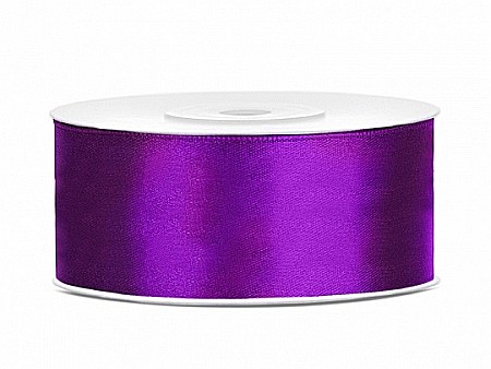 Wedding - PD BANDA SATIN, Satin Ribbon, purple, 25mm/25m TS25-062