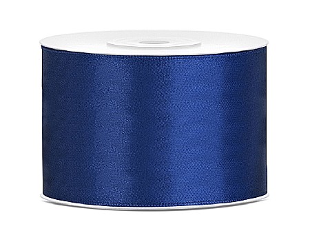 HOBBY - PD BANDA SATIN, Satin Ribbon, navy blue, 50mm/25m TS50-074