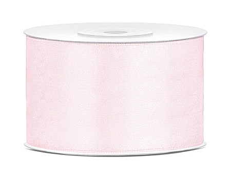 Banda satin - PD BANDA SATIN, Satin Ribbon, light powder pink, 38mm/25m TS38-081PJ