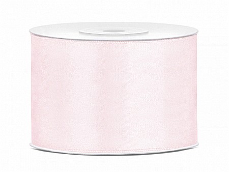 HOBBY - PD BANDA SATIN, Satin Ribbon, powder pink, 50mm/25m TS50-081PJ