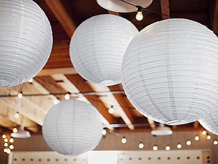 FELINAR DE HARTIE white, 35cm LAP35-008 [2]